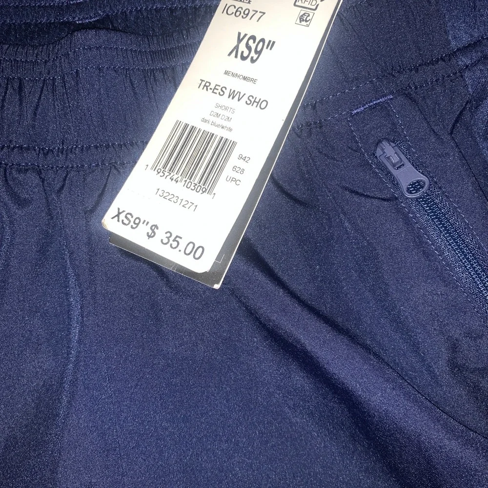 Adidas Train Essentials Woven Shorts Men's XS Blue Athletic Shorts 9